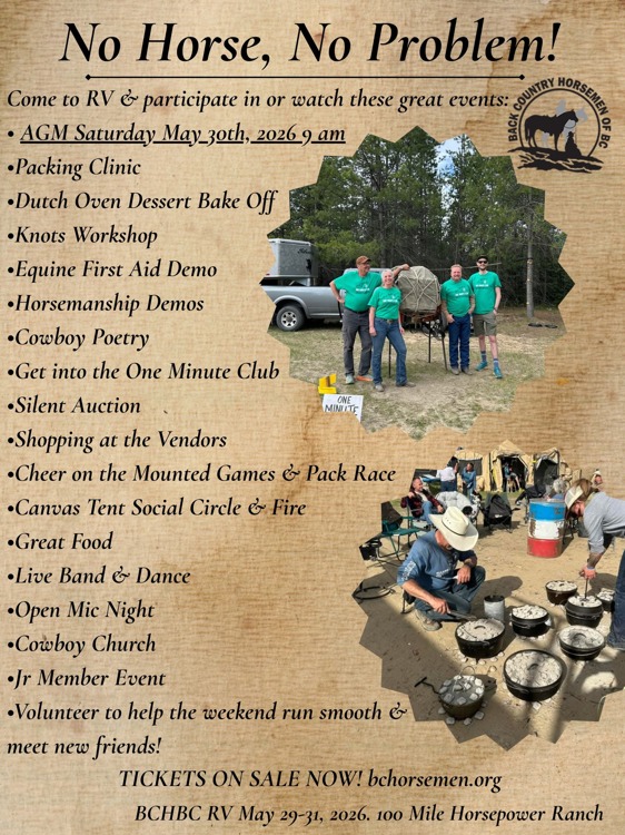 No Horse, No Problem RV 2026