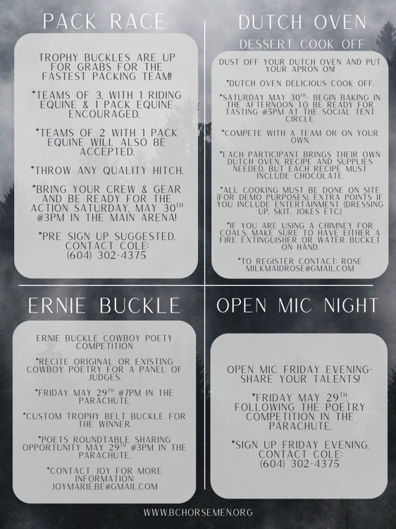 Event Line-up RV 2026